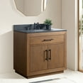 thumbnail image 2 of Vanity Art 36" Single Bathroom Vanity with Sink, Freestanding Bath Storage Cabinet with Black Limestone Top, 2 of 8