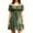 C_ Green Dresses for Women, variant on Ygbgbb Womens Dresses Deep V Long Sleeve Color Block Flowy Maxi Gown for Wedding Guest Formal Evening Cocktail Party Black M
