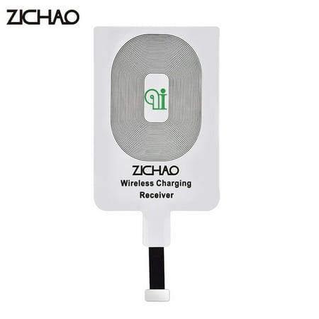 Portable Wireless Charging Receiver ,Qi Wireless Charger Receiver Chip For iPhone 5 5C 5S 6 6S 6 Plus 6S Plus 7 7 (Best Portable Charger For Iphone 5s)