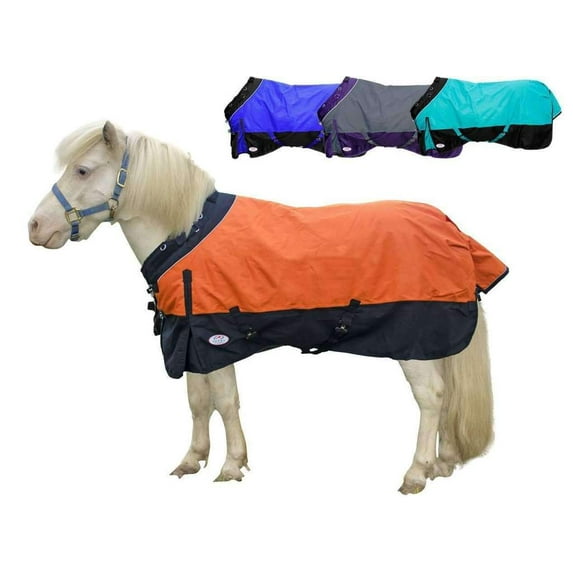 Derby Originals Windstorm Winter Mini Pony Turnout Blanket 1200D Heavy Weight