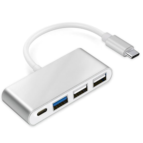 USB C Hub, EEEkit Multi-Port USB Splitter Adapter Type-C Hub with 100W Power Delivery Fits for Mac