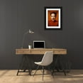 thumbnail image 3 of Niksefat Zendehdel, Akram 11x14 Black Ornate Wood Framed with Double Matting Museum Art Print Titled - Winky, 3 of 4
