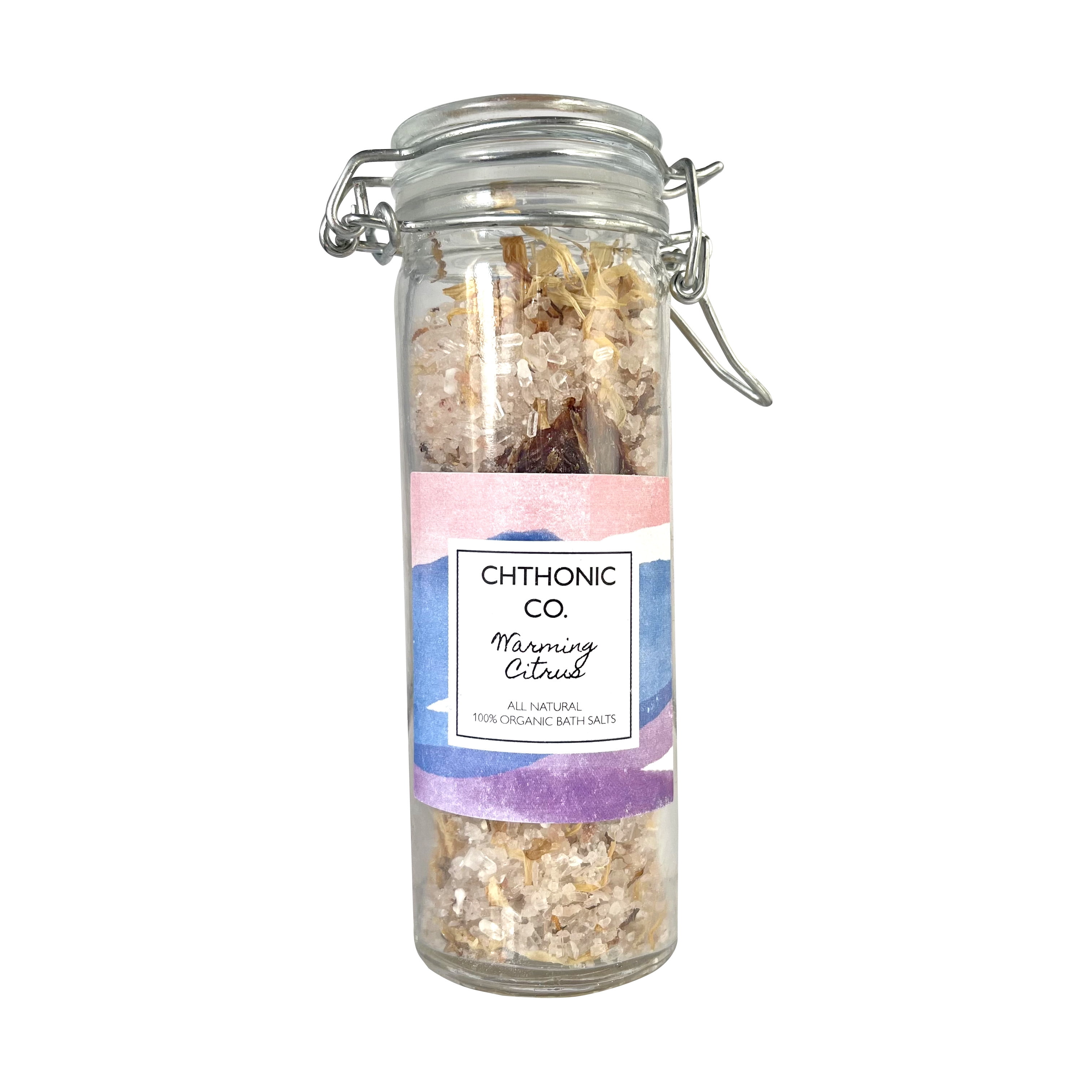 Chthonic Co. All Natural Warming Citrus Bath Salts 4oz