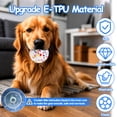 thumbnail image 3 of Pelota hinchable interactiva para perros Mity Rain E-TPU blanca, 3 of 7