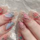 thumbnail image 3 of Pegatinas Arte Uñas Mariposa Adhesivas para El Salón () Rosa, 3 of 7