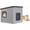 BLACK, variant on Joxxoaa Outdoor resin weatherproof cat house,ventilated and insulated for Cats, Kittens, Puppies,washable,easy to assemble,scratch- and bite-resistant,non-stick to hair (blue)