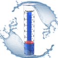 thumbnail image 1 of Tubo para pluviómetro Toiclebor RM-T09 de doble escala, 21 cm, 1 of 5