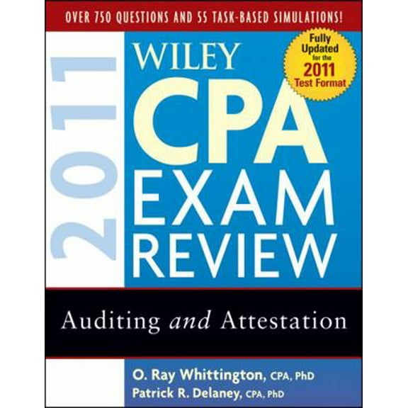 Pre-Owned Wiley CPA Exam Review 2011, Auditing and Attestation (Paperback) 0470554347 9780470554340