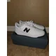 thumbnail image 1 of New Balance BB80 Leather White & Black Low Top Shoes Sneakers US Men's Size 8, 1 of 6