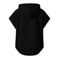 thumbnail image 6 of Domuza Men's Hooded Tank Top Sleeveless Hoodies Lightweight Casual Gym Workout Shirts Cooling Muscle Tee Shirt Black XL, 6 of 7