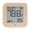 Mocha, variant on Shelly H&T Gen3 White | Wi-Fi and Bluetooth Smart Temperature & Humidity Sensor with Remote App Control & Monitoring | Smart Scenes | Notification Alerts | LCD Display | Free Data Storage Export