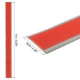 thumbnail image 2 of Uxcell 3.2Ft Stair Nosing, 6cm Self Adhesive Staircase Step Edges Protectors, Red/Grey, 2 of 6