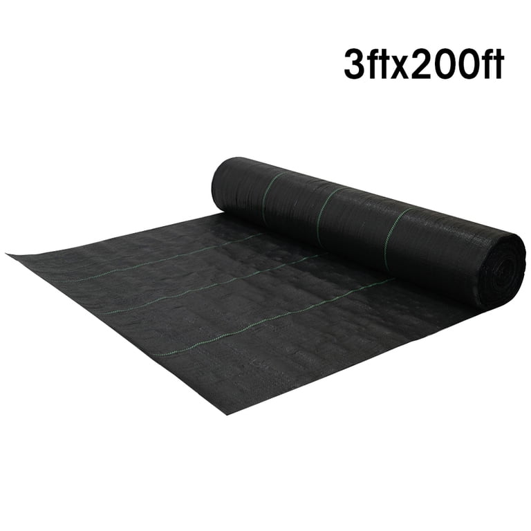 Agfabric 6 Ft X 100 Ft Landscape Weed Barrier – Heavy Duty Non-Woven Polypropylene, UV Resistant (New)