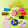 thumbnail image 2 of 6.5" x 6.5" Disposable Multicolor Happy Birthday Paper Lunch Napkins, 20 Count, by Way To Celebrate, 2 of 7