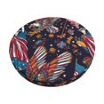 thumbnail image 1 of Disketp United States Of America Funda Redonda para Taburete, Funda de Cojín para Silla de Bar Suave y Elástica-14 inch, 1 of 7