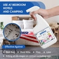 thumbnail image 2 of 24oz Bed Bug Killer Natural & Effective Spray for Furniture and Bedding, Mattress, Non Staining Pet Safe, 100% USDA Biobased, 2 of 3