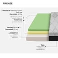 thumbnail image 2 of Colchón en caja King Size Bio Mattress Firenze más Box - Memory Foam con altura de 24 cm, tecnología transition foam, hipoalergénico y antiácaros, firmeza suave y adaptativa, 2 of 5