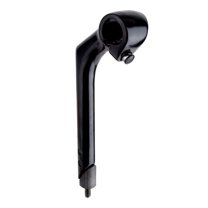 Sunlite 1-Bolt Stem Mountain Quill 60mm Clamp 25.4mm 25 Deg Silver Aluminum MTB