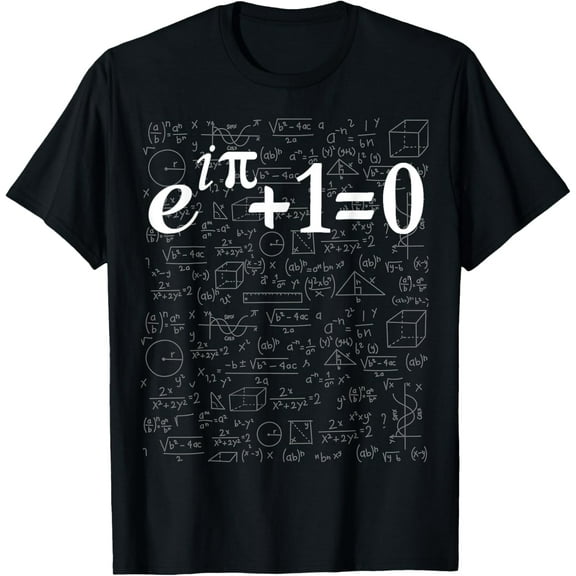 Exquisite and comfortable-Euler's Identity Math Science Fun Most Beautiful Equation T-Shirt