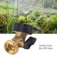 thumbnail image 3 of Válvula de Cierre de la Manguera de Jardín, Salida Estable 45 Doblado Anti -óxido Compacto Conector de la Manguera de Cuello de Cisne para el Lavado de Auto de Riegue, 3 of 7