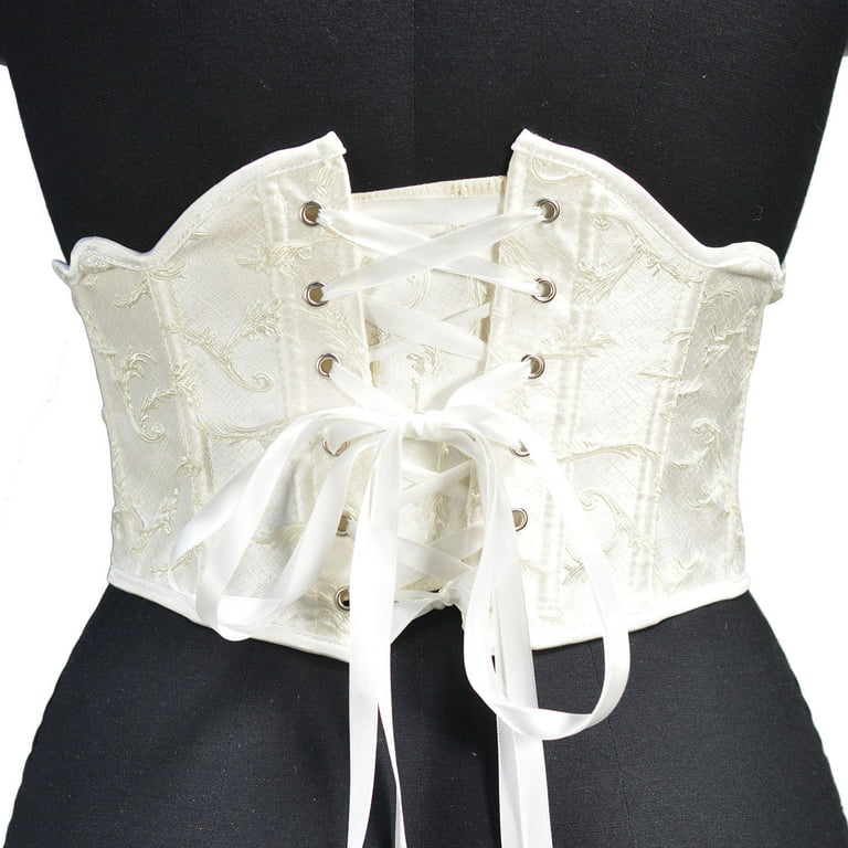 Structured Leather Underbust Corset