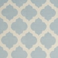 thumbnail image 6 of SAFAVIEH Montauk Proinsias Geometric Cotton Area Rug, Light Blue/Ivory, 5' x 8', 6 of 6