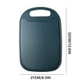 thumbnail image 4 of PONPRNGY 1Pc Plastic Cutting Boards for Kitchen, Non-Slip Chopping Board with Juice Groove & Easy Grip Handles, 4 of 9