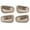 Beige, variant on Interior Front Rear Door Handles Driver Passenger Side Pair Replacement for 1998 1999 2000 2001 2002 Toyota Corolla Chevy Prizm Manual Lock Beige/Tan