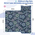 thumbnail image 5 of Pioneer Flower Floral Print Pattern Toddler Nap Mats for Kids Preschool,Sleeping Mat Bag or Kids,Toddler Sleeping Bag,Toddler Nap Mat or Daycare, 5 of 6