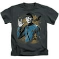 thumbnail image 1 of Star Trek Space Prosper Youth 18/1 T-Shirt Charcoal, 1 of 1