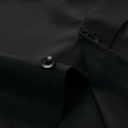 thumbnail image 5 of Flmei Elastic Dress Shirts for Mens Button Non-iron Shirt Men's Wrinkle-Free Business Long Sleeve Blouses Tops Size 38-46, 5 of 9
