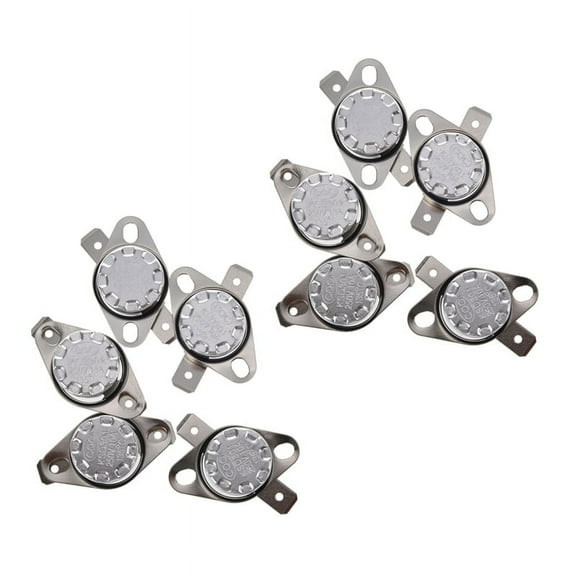 KSD301 250V 10A Thermostat Temperature Control Switch 135 Celsius C 10 Pcs