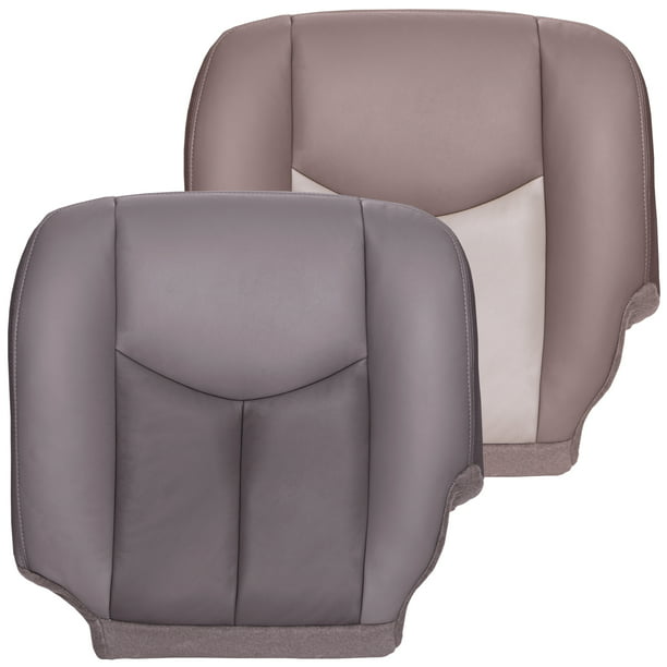 The Seat Gmc Yukon Denali Oem Fit Driver Bottom Cover Two Tone Gray Com - Seat Covers For 2006 Gmc Yukon Xl