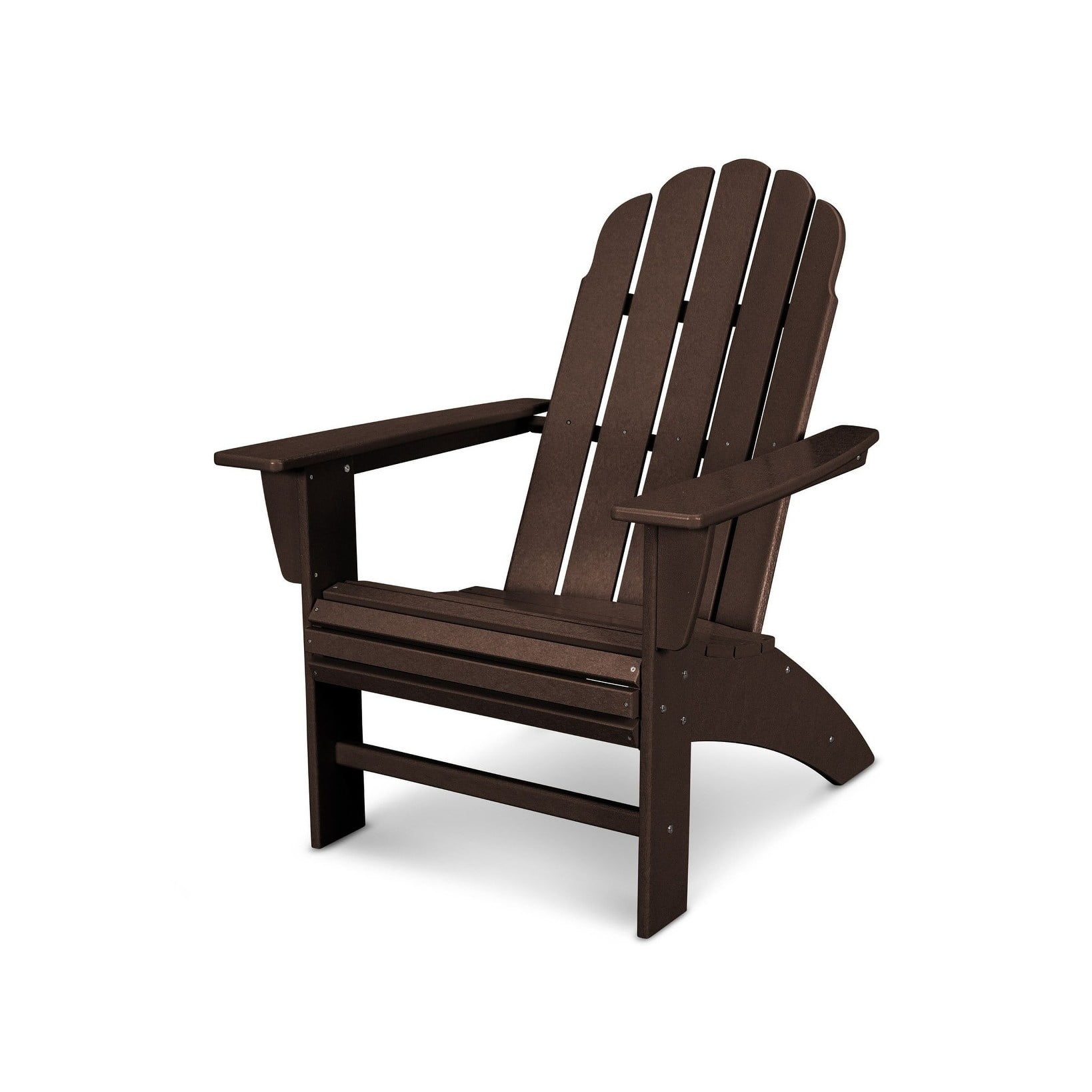 Polywood Vineyard Outdoor Curveback Adirondack Chair - Walmart.com - Walmart.com