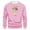 Pink, variant on WXLWZYWL Holiday Sweatshirts Men Regular Crew Neck Long Sleeves Loose Tops Christmas Printed Sweatshirts Fall Winter Sweatshirts Pullover