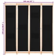 thumbnail image 2 of vidaXL Room Divider Folding Privacy Screen for Home Living Room Office Fabric, 2 of 94