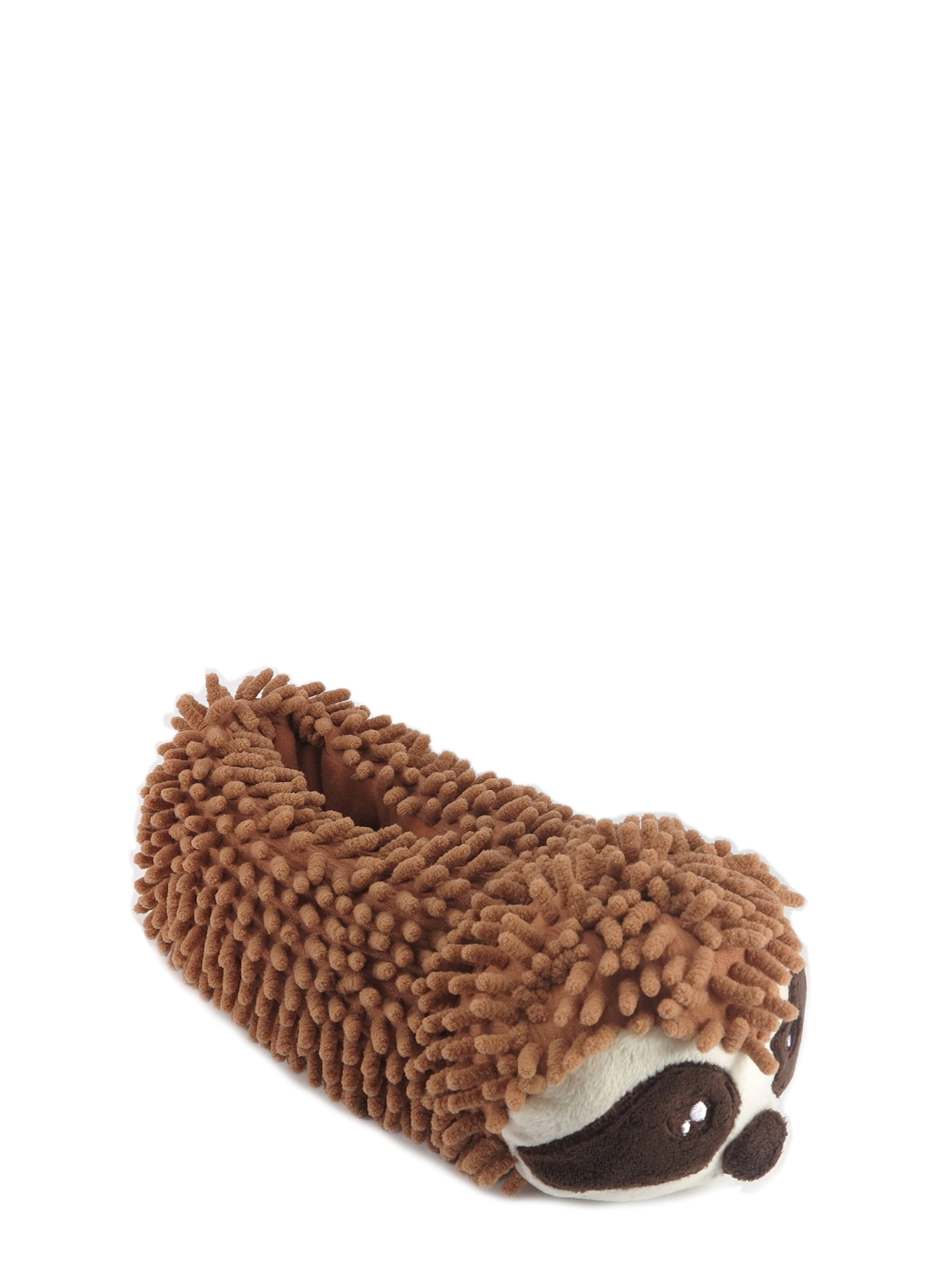 Brown 1-2 US Slumberzzz Childrens/Kids Sloth Slippers