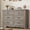 Ash Grey, variant on 6-Drawer Dresser 47" Wide, Freestanding Wooden Storage Chest with Ample Drawers, Closet Organizer for Bedroom, Living Room, Entryway, Ash White