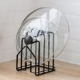 thumbnail image 1 of FESTFENDS 1Pack Pot Cover Holder Stainless Steel Lid Rack For Kitchen Use, 1 of 5