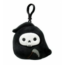 Squishmallow Official Kellytoy Halloween Squishy Soft Plush Toy Animals (Otto Grim Reaper, 3.5 Inch Clip)