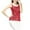 Red, variant on ABATAB Womens Sequin Camisole Fashion Crew Neck Spaghetti Strap Sparkle Shimmer Cami Shirts Sleeveless Party Summer Tanks Tops