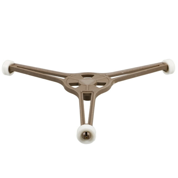 Triple Arm Microwave Oven Turntable Ring Rotating Roller Glass Plate Tray Support Holder 1 Set for Flat Turntable Plate