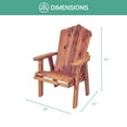 thumbnail image 3 of American Furniture Classics CEDAR Stationary Chair, 3 of 5