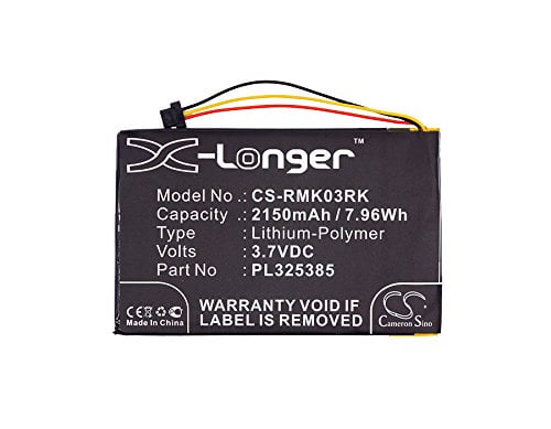Vhbw Passend Für Razer RZ01-0133, RZ84-01330100, Turret Tastatur 500mah 3700000047683716v Li Polymer Akku 500 Mah