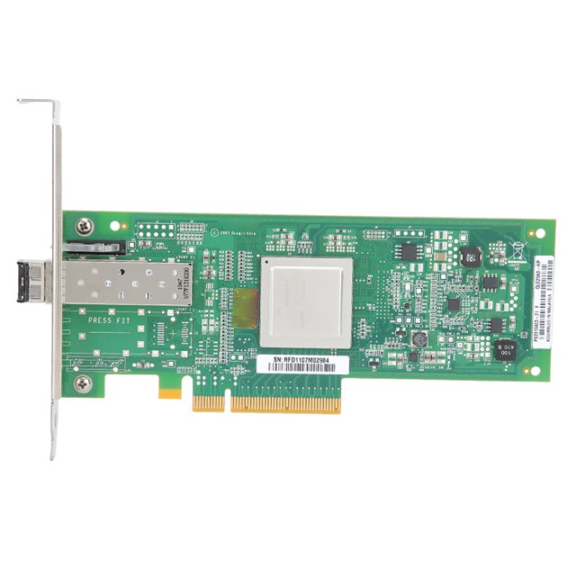 Para tarjeta de fibra QLOGIC QLE2560 PCI-E 8G PCle2.0 8x ranura de puerto único para módulo HP HBA