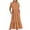 Khaki, variant on Patlollav Travel Clothes Women Dresses, Women's Summer Dresses Short Sleeve Crewneck Casual Flowy Tiered Maxi Beach Dress