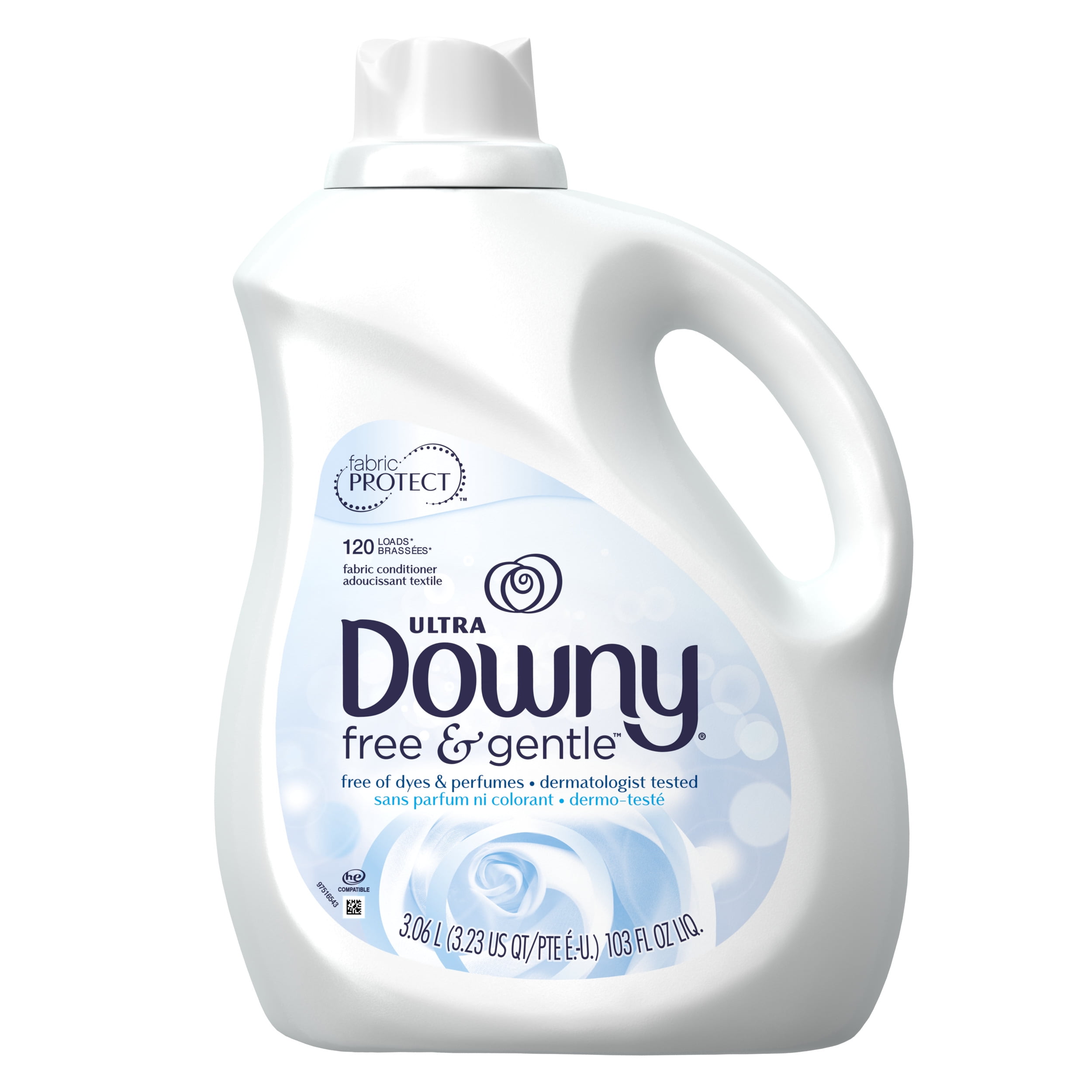 Downy Ultra Free & Gentle Liquid Fabric Conditioner (Fabric Softener
