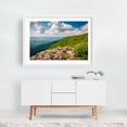 thumbnail image 2 of Crescent Rock 01 - Virginia Photography Landscape Mountain Nature Scenic Forest Travel Poster Summer White Framed Wall Art Print 5 x 7 inches, 2 of 3