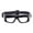 Black, variant on UDIYO Sports Football Basketball Badminton Goggles Eye Protection Glasses Eyewear