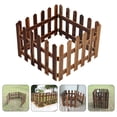 thumbnail image 5 of Eease 1Pcs Wooden Picket Fence Border Xmas Tree Decor for Home & Wedding, 5 of 7